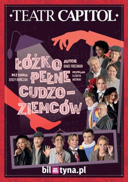 Łóżko pełne cudzoziemców