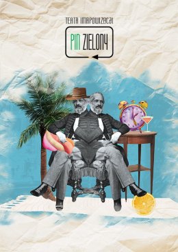 Pin Zielony - Teatr Improwizacji - Będę grał w grę - improwizowane show komediowe