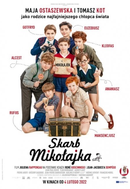 Skarb Mikołajka - Kino za friko! (seanse darmowe, niebiletowane)