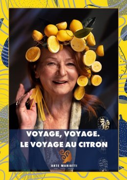"Voyage, voyage. Le voyage au citron”, monodrame de table joué par Bogusława Schubert