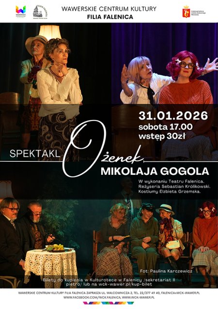 Spektakl "OŻENEK" w WCK Falenica