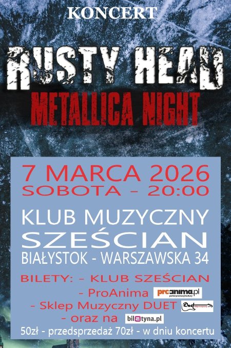 Metallica Night - Rusty Head
