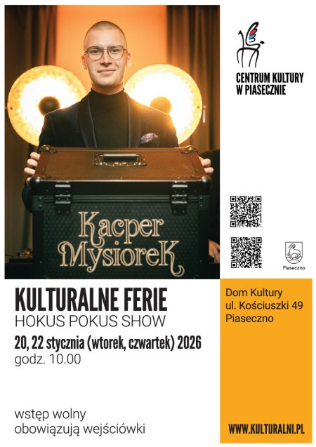 KULTURALNE FERIE. HOKUS POKUS SHOW