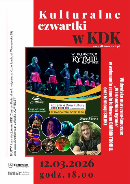 „W Irlandzkim Rytmie” - widowisko muzyczno-taneczne