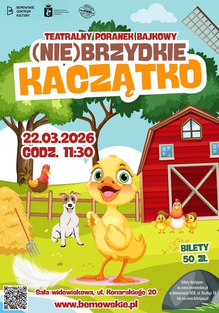 Teatralny Poranek Bajkowy "(Nie)brzydkie kaczątko"