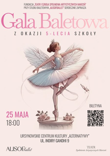 Noworoczna Gala Szkoły Alisofballet 2026