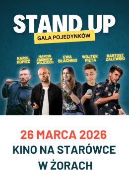 Gala pojedynków stand-up: Błachnio, Wojciech, Zalewski, Kopiec, Pięta