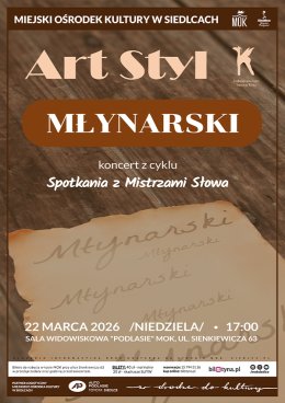 Art Styl - Spotkania z mistrzami słowa. Koncert II: Młynarski