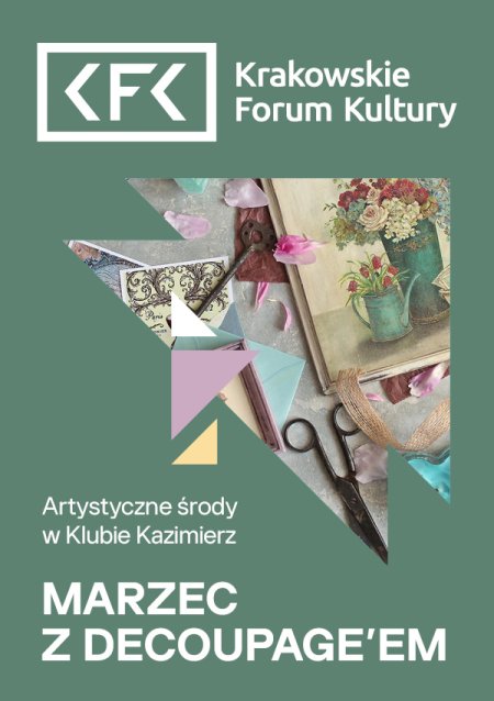 Artystyczne środy | Marzec z decoupage'em