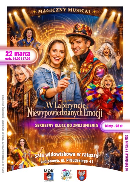 W labiryncie niewypowiedzianych emocji - musical dla dzieci