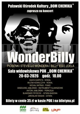 WonderBilly - Piosenki Steviego Wondera i Billy'ego Joela