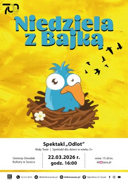 Niedziela z Bajką. Spektakl pt.: "Odlot" - Mały Teatr