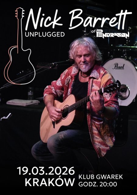 Nick Barrett (Pendragon) - unplugged