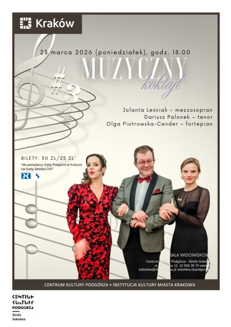 Koncert „Muzyczny koktajl” 23.03.2026