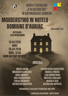 Morderstwo w Hotelu Domaine dAuriack