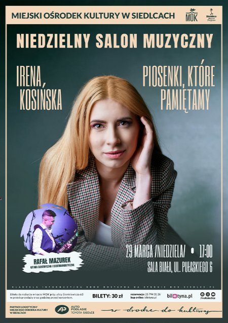 Niedzielny Salon Muzyczny - Irena Kosińska & Rafał Mazurek