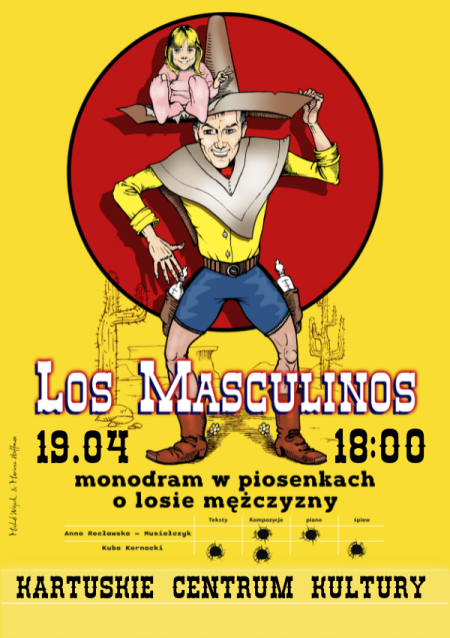 Los Masculinos. Uśmiejesz się do łez. Kuba Kornacki, Anna Rocławska-Musiałczyk