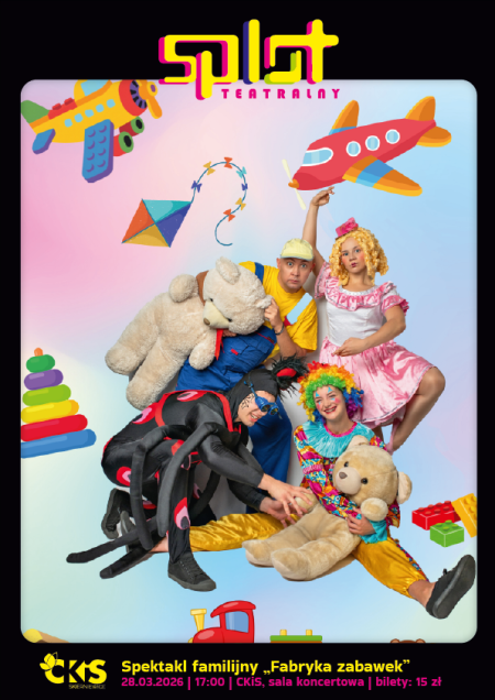 „Fabryka zabawek” | Spektakl familijny