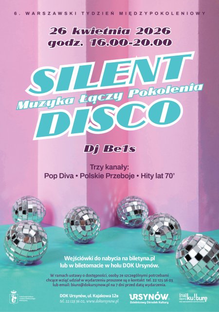 Silent Disco - Muzyka Łączy Pokolenia