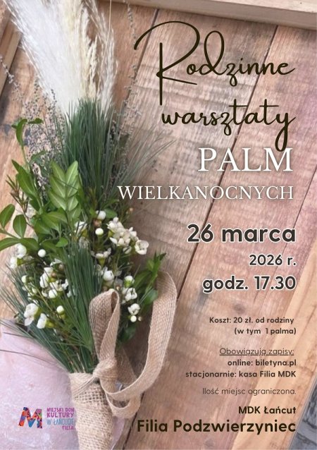 Rodzinne warsztaty palm wielkanocnych