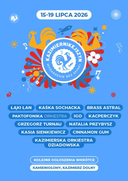 Kazimiernikejszyn 2026, XIII edycja