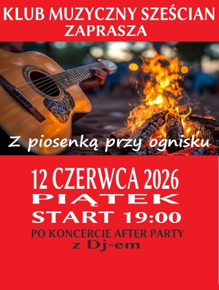 Z piosenką przy ognisku