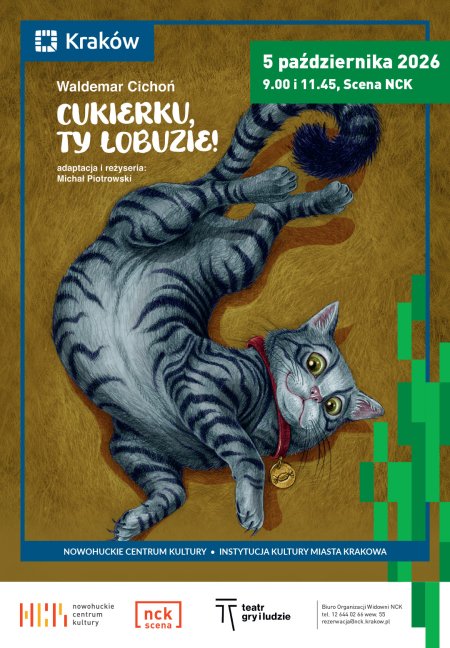 „Cukierku, ty łobuzie!” – spektakl dla dzieci