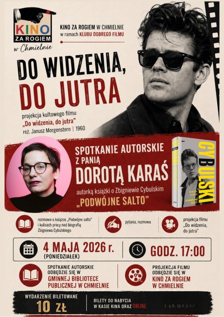 Projekcja z spotkaniem autorskim z Panią Dorotą Karaś