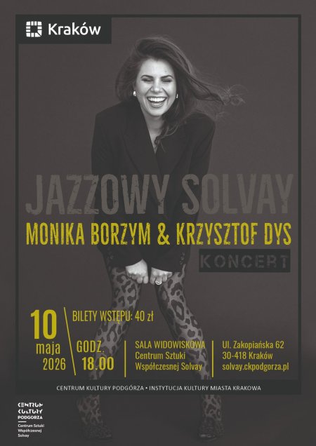 Jazzowy Solvay: Monika Borzym & Krzysztof Dys