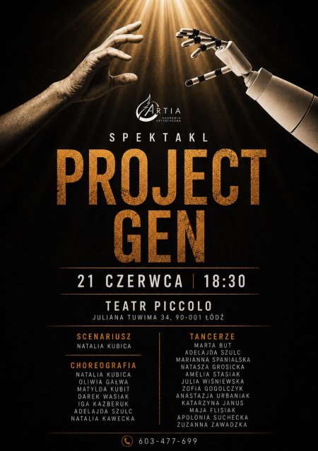 ARTIA - Akademia Artystyczna - Projekt GEN - Łódź