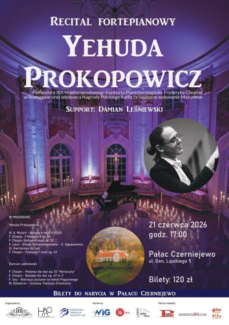 Recital fortepianowy Yehudy Prokopowicza