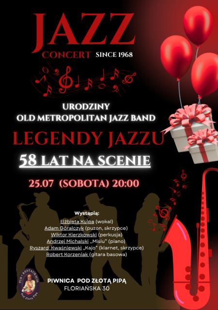 Legendy Jazzu - Old Metropolitan Band - 58 lat na scenie