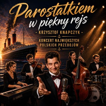 Parostatkiem w piękny rejs z Krzysztofem Knapczykiem