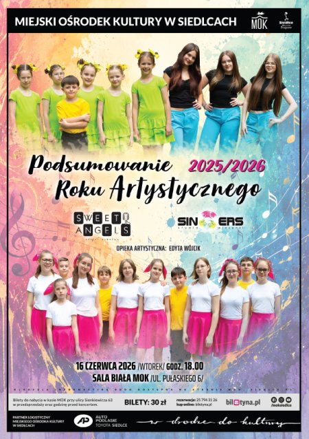 Studio Piosenki Singers & zespół Sweet Angels - Podsumowanie Artystyczne Roku