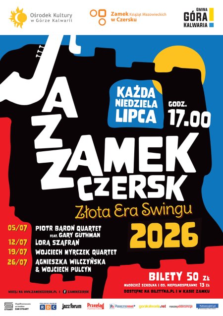 JazZamek Czersk 2026: Piotr Baron Quartet, feat. Gary Guthman – Full Swing