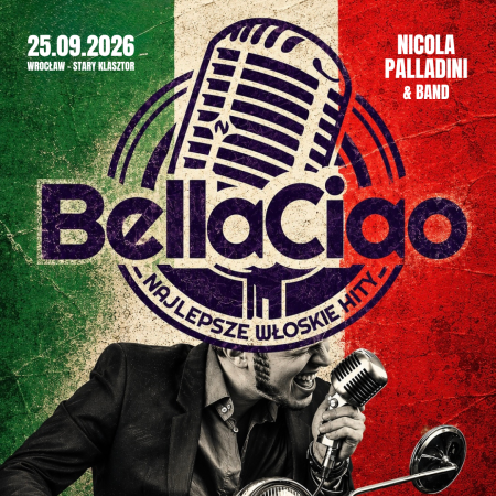 Bella Ciao - najlepsze włoskie hity gra Nicola Palladini & Band