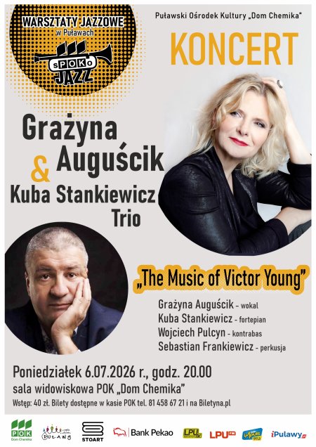 Koncert Grażyna Auguścik & Kuba Stankiewicz Trio