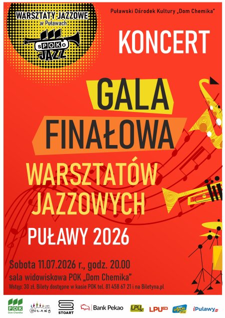 Gala Finałowa Warsztatów Jazzowych sPOKo Jazz Puławy 2026