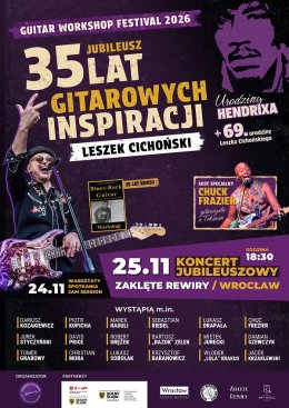GUITAR WORKSHOP FESTIVAL 2026 – JUBILEUSZ LESZKA CICHOŃSKIEGO