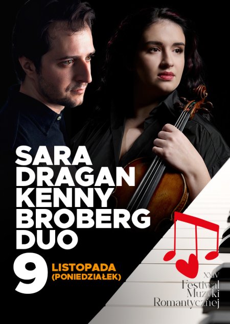 Koncert w ramach XXIV Festiwalu Muzyki Romantycznej: "Sara Dragan/Kenny Broberg Duo"