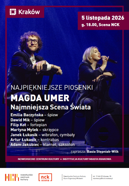 Najpiękniejsze Piosenki: Magda Umer - Wystąpi Najmniejsza Scena Świata