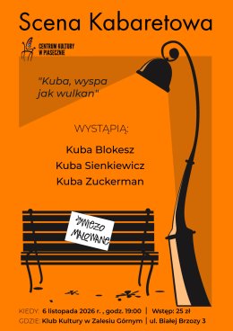 SCENA KABARETOWA. ŚWIEŻO MALOWANE. KLUB KULTURY ZALESIE GÓRNE