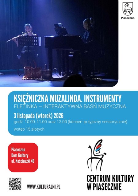 KSIĘŻNICZKA MUZALINDA. Cykl Instrumenty. Fletinka