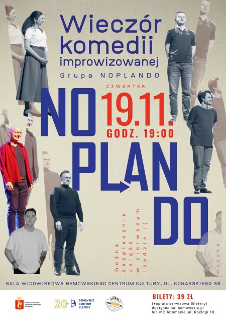 Wieczór komedii improwizowanej - Grupa NOPLANDO