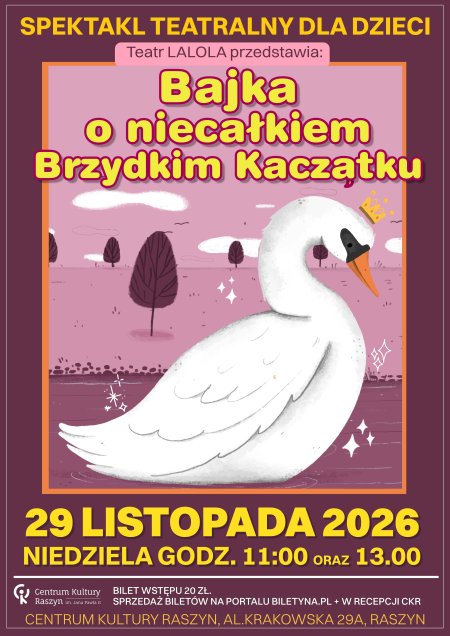 Bajka o niecałkiem Brzydkim Kaczątku