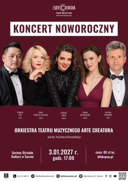 Koncert Noworoczny Teatru Muzycznego Arte Creatura