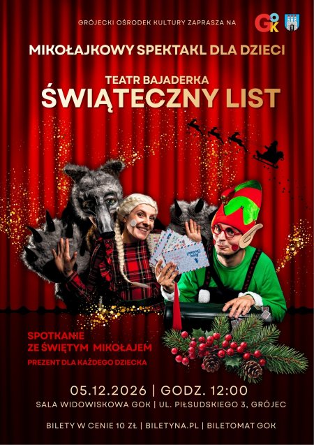Świąteczny list - Teatr Bajaderka