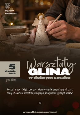 Glina w dobrym smaku - świąteczne warsztaty ceramiczne dla dorosłych