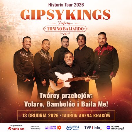 Gipsy Kings feat. Tonino Baliardo - Historia Tour 2026