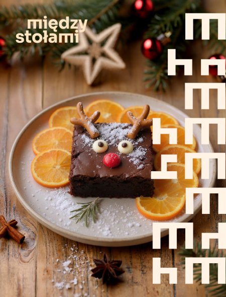 Artystyczna cukiernia - Warsztaty dla dzieci - Brownie reniferki z pomarańczą + DIY